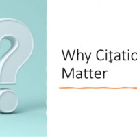 Why Citations Matter